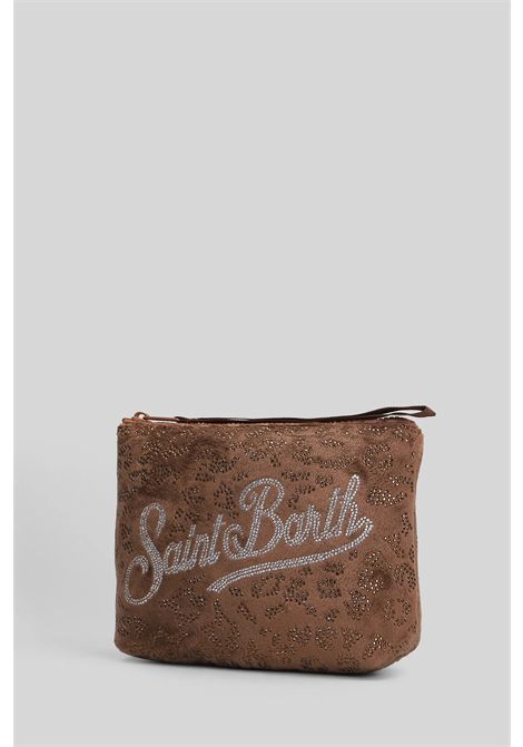 Pochette con strass SAINT BARTH | ALI0032 ALINE STRASS00274ILEOPARD 1918 STRASS